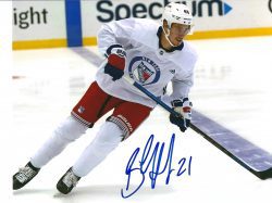 Autographed BRETT HOWDEN 8X10 New York Rangers Photo