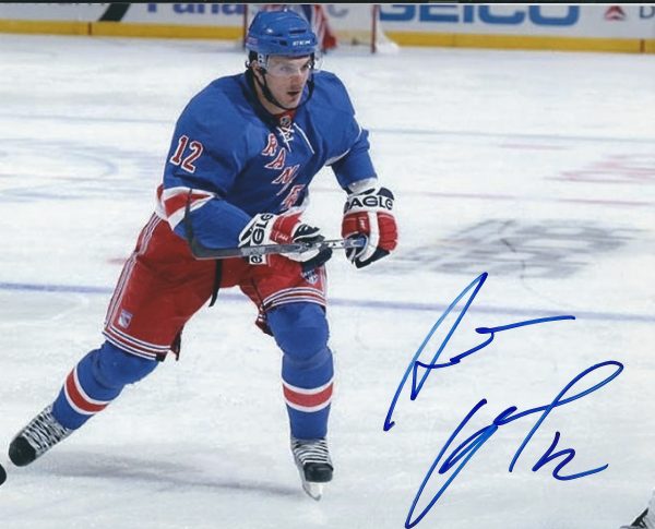 Autographed ALES KOTALIK 8X10 New York Rangers Photo