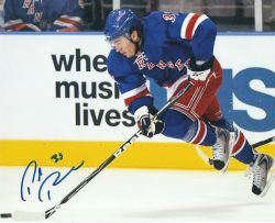 Autographed P.A. PARENTEAU 8x10 New York Rangers Photo