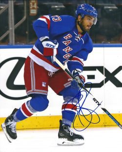 Autographed  BRANDON PIRRI 8X10 New York Rangers Photo