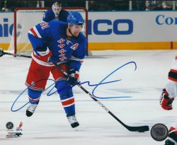 Autographed MARKUS NASLUND 8X10 New York Rangers Photo