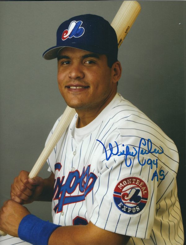 AUTOGRAPHED WIL CORDERO "94 AS" 8X10 Montreal Expos photo