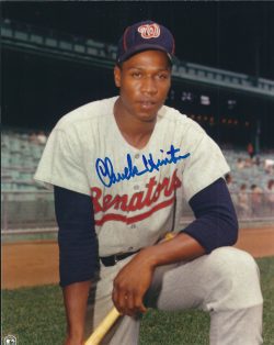 AUTOGRAPHED CHUCK HINTON 8X10 Washington Senators Photo