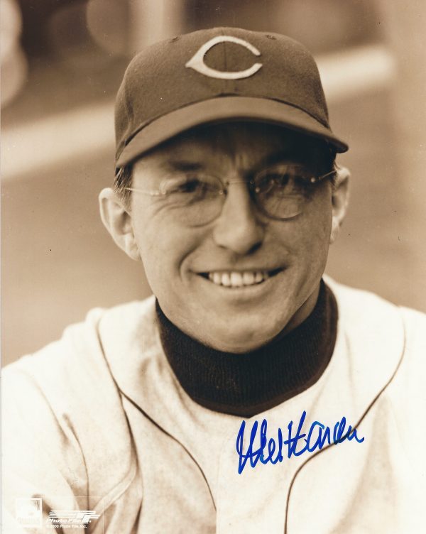 AUTOGRAPHED MEL HARDER 8X10 Cleveland Indians Photo