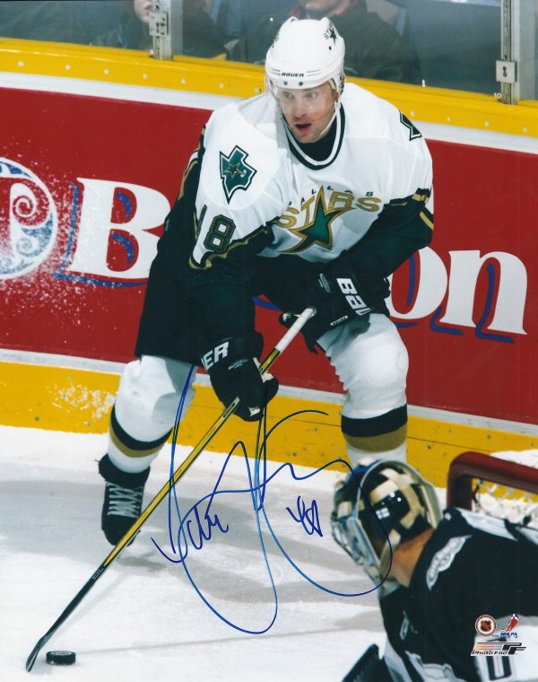 Autographed SCOTT YOUNG 8X10 Dallas Stars  Photo