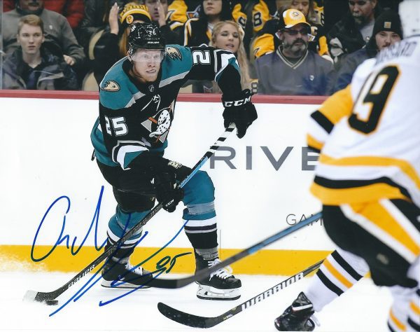Autographed ONDREJ KASE 8X10 Anaheim Ducks Photo