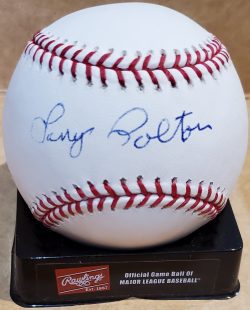 Autographed LARRY COLTON Official Major League Baseball