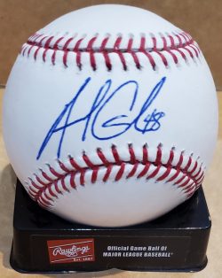 Autographed ANDREW CASHNER Official Major League Baseball