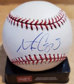 Autographed MATT CAPPS Official Major League Baseball