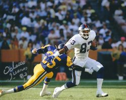 AUTOGRAPHED ODESSA TURNER 8X10 New York Giants Photo