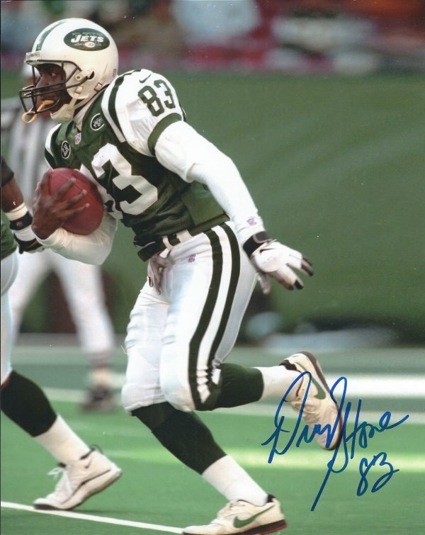 Autographed DWIGHT STONE 8x10 New York Jets photo