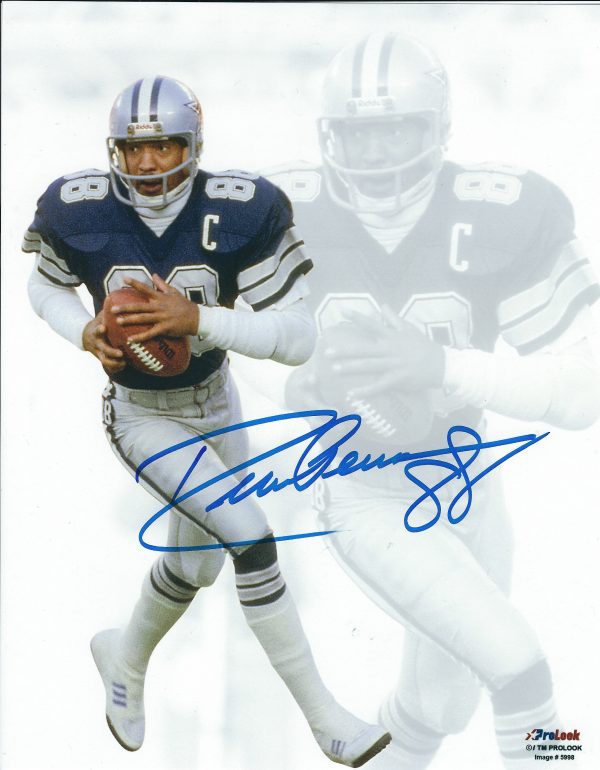 Autographed DREW PEARSON 8x10 Dallas Cowboys Photo
