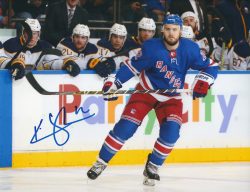 Autographed  KEVIN SHATTENKIRK 8x10 New York Rangers Photo