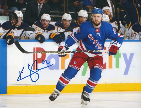 Autographed  KEVIN SHATTENKIRK 8x10 New York Rangers Photo