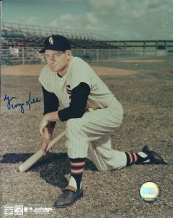 Autographed GEORGE KELL 8x10 Chicago White Sox Photo
