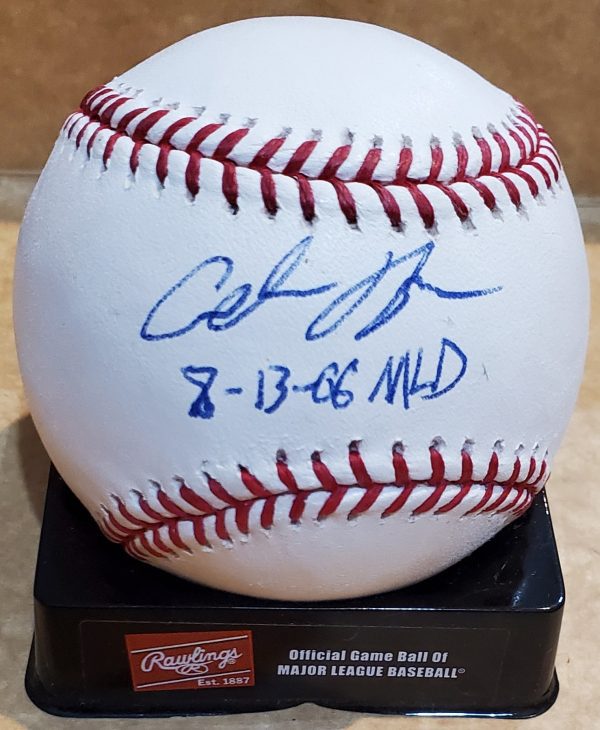 Autographed ANDREW BROWN Rawlings Major League Baseball