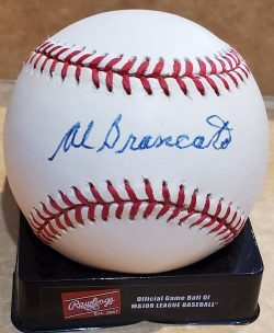 Autographed AL BRANCATO Official American League Baseball