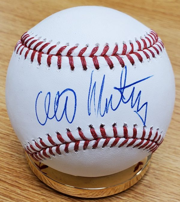 Autographed WILLIE MONTANEZ Official Major League Baseball