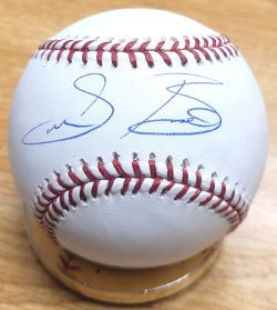 Autographed JASON BOYD Rawlings Official Major League Baseball