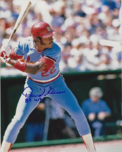 AUTOGRAPHED DAVID GREEN 8x10 St. Louis Cardinals Photo