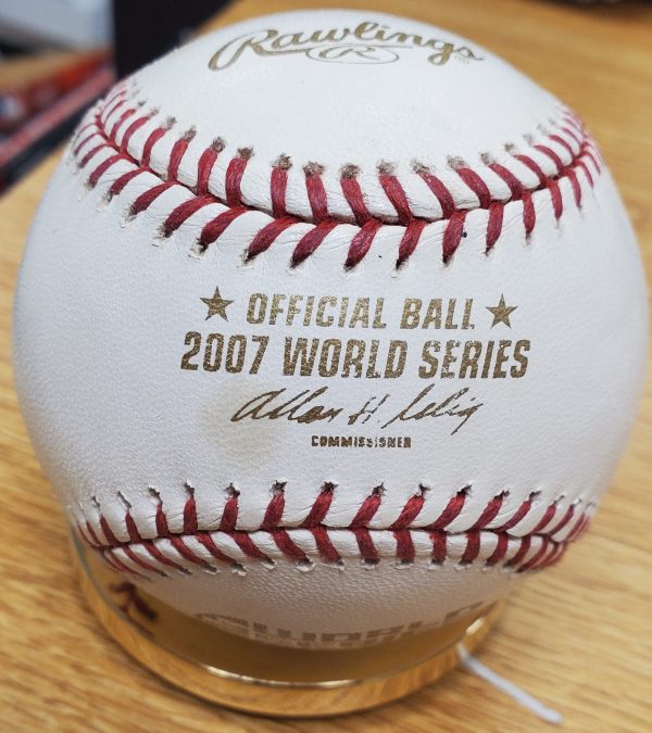 Autographed Bud Selig Official Rawlings Major League 2007 World Series Baseball - Image 2