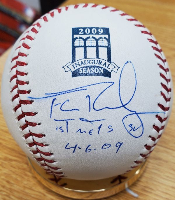 Autographed FRANCISCO RODRIGUEZ "1st Mets Sv 4-6-09" Official Major League Baseball