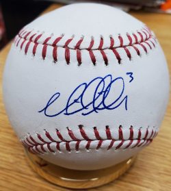 Autographed MIKE AVILES Official Major League Baseball