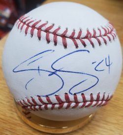 Autographed DARNELL SWEENEY Official Major League Baseball
