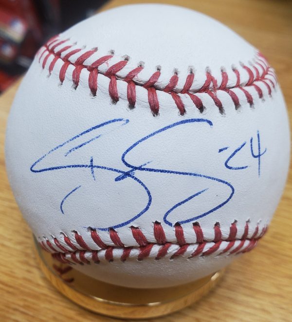 Autographed DARNELL SWEENEY Official Major League Baseball