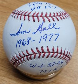 corey seager autographed baseball