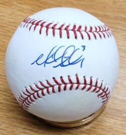 Autographed MIKE AVILES Official Major League Baseball