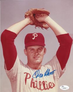 AUTOGRAPHED CHRIS SHORT 8X10 Philadelphia Phillies Photo JSA