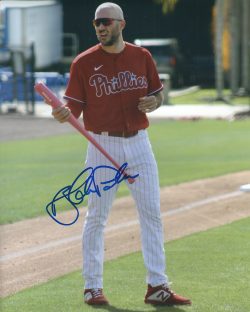 AUTOGRAPHED BLAKE PARKER 8X10 Philadelphia Phillies Photo