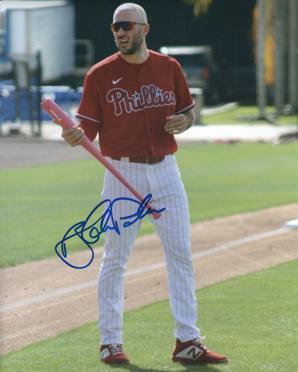 AUTOGRAPHED BLAKE PARKER 8X10 Philadelphia Phillies Photo