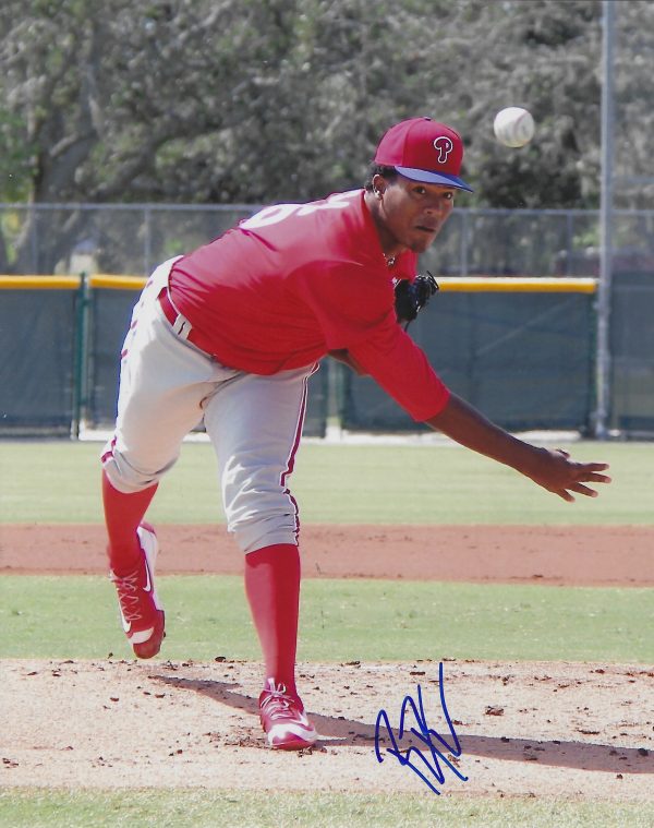 AUTOGRAPHED RAMON ROSSO 8X10 Philadelphia Phillies Photo