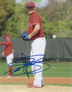 AUTOGRAPHED DREW STOREN 8X10 Philadelphia Phillies Photo