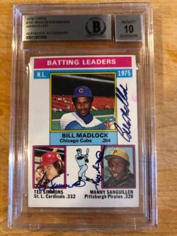 Autographed 1976 Topps Jim Bibby Cleveland Indians #324 SGC Slabbed - Main  Line Autographs