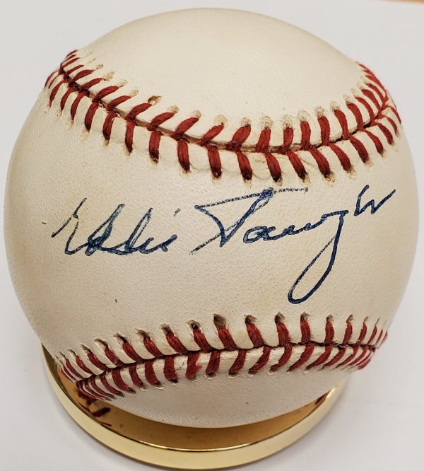 Autographed EDDIE SAWYER Rawlings Official National League Baseball  JSA