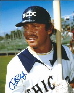 AUTOGRAPHED  RON BLOMBERG 8X10 Chicago White Sox Photo
