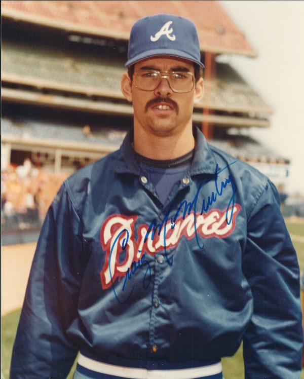 AUTOGRAPHED CRAIG MCMURTRY 8X10 Atlanta Braves photo