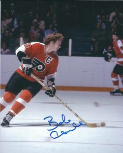 Autographed BOBBY CLARKE 8X10 Philadelphia Flyers Photo