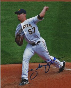 AUTOGRAPHED ZACH DUKE 8X10 Pittsburgh Pirates Photo