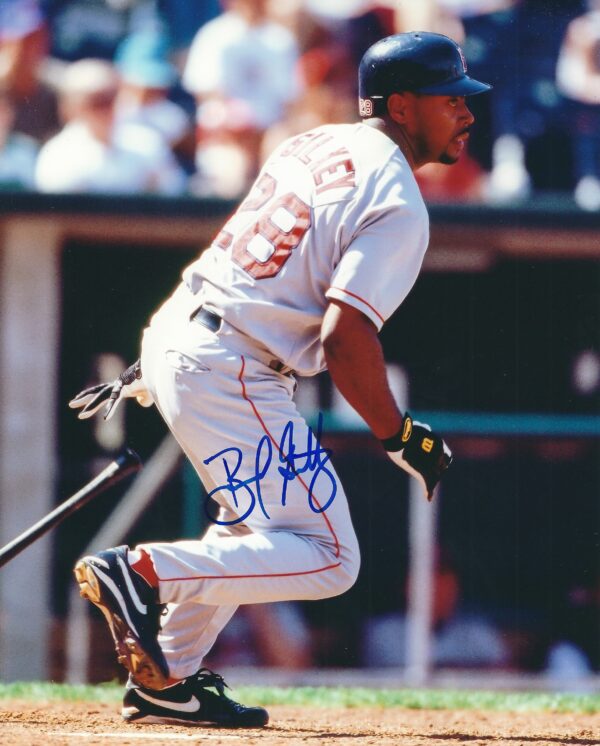 AUTOGRAPHED BERNARD GILKEY 8x10 St. Louis Cardinals photo