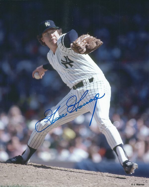 Autographed HOF'R GOOSE GOSSAGE 8x10 New York Yankees Photo