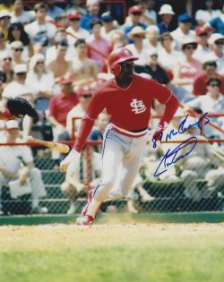 AUTOGRAPHED CURT FORD 8X10 St. Louis Cardinals Photo