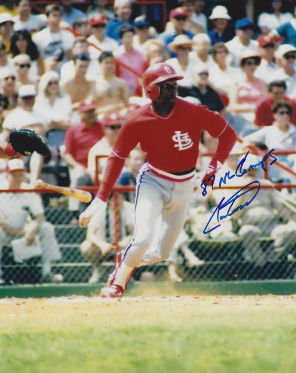 AUTOGRAPHED CURT FORD 8X10 St. Louis Cardinals Photo