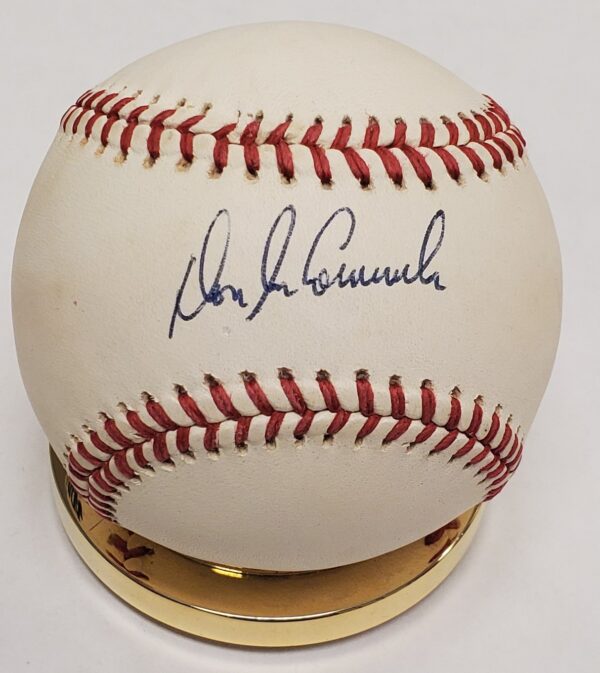 Autographed DON MCCORMACK Official Rawlings National League Baseball