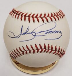 Autographed JOHNNY ROMANO Official Rawlings American League Baseball