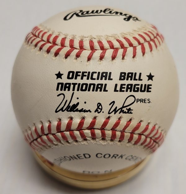 Autographed BOB DEL GRECO Official National League Baseball - Image 2
