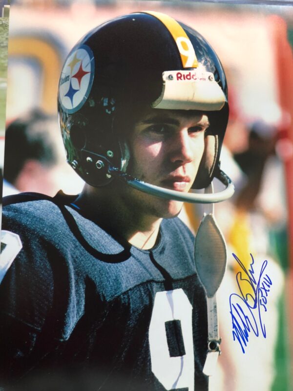 Autographed Matt Bahr Pittsburgh Steelers 11x14 Photo